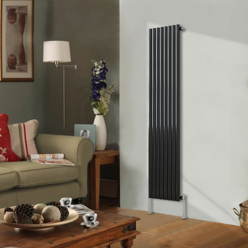 Image of NRG - Black Modern Designer Radiator&hellip;