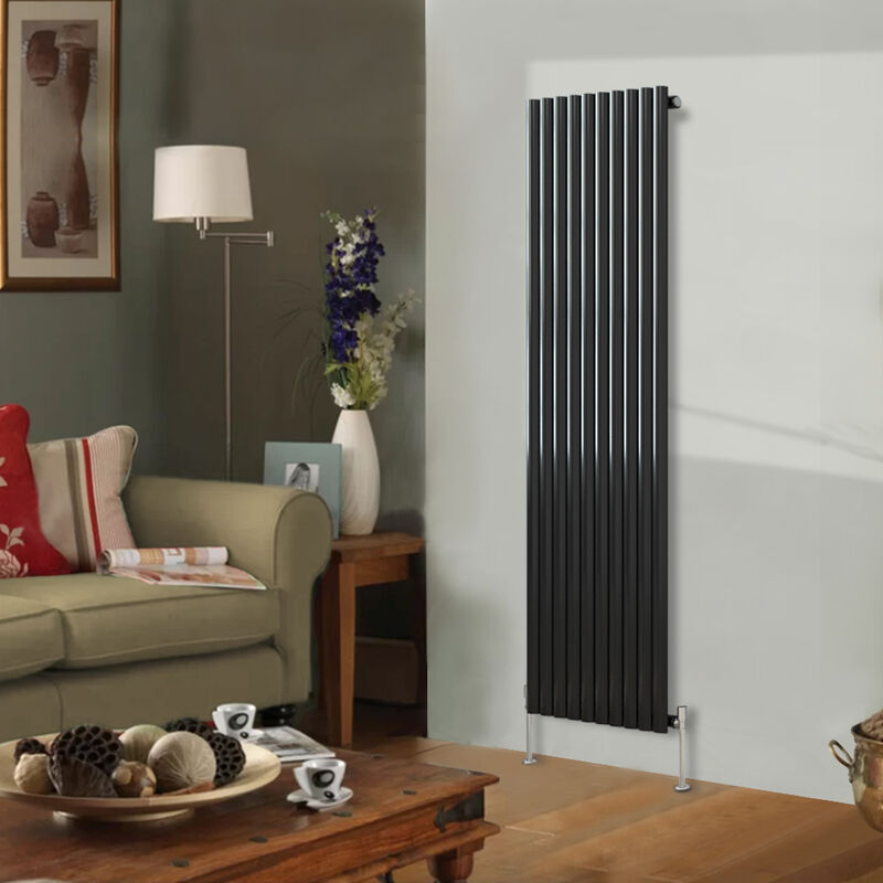Image of NRG - Black Modern Designer Radiator&hellip;