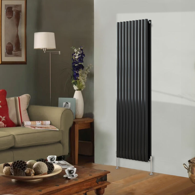 Image of NRG - Black Modern Designer Radiator&hellip;