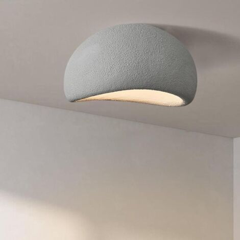 Modern E27 LED ceiling light with adjustable brightness, 3 light colors (white), 40 cm