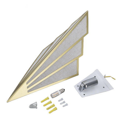 Modern Fabric Wall Lamp E14 Wall Light LED Bedside Lamp for Household Hallway 110‑220V