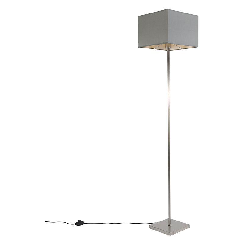 Modern floor lamp gray - VT 1