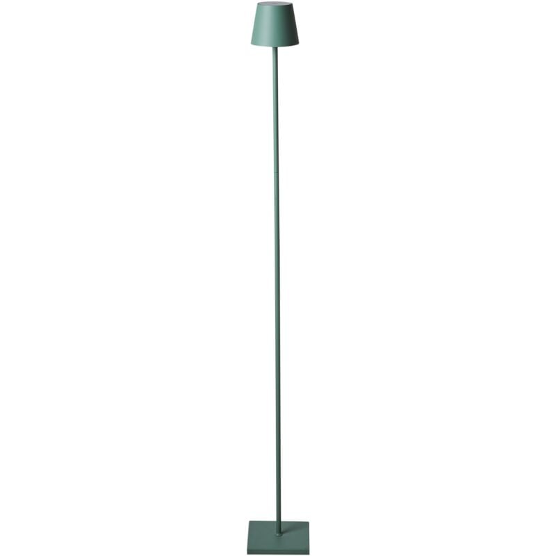 Beliani - Modern Floor Lamp Iron Indoor Outdoor Green Gavarresa