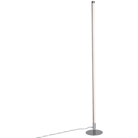 Modern floor lamp LED chrome - Line-up