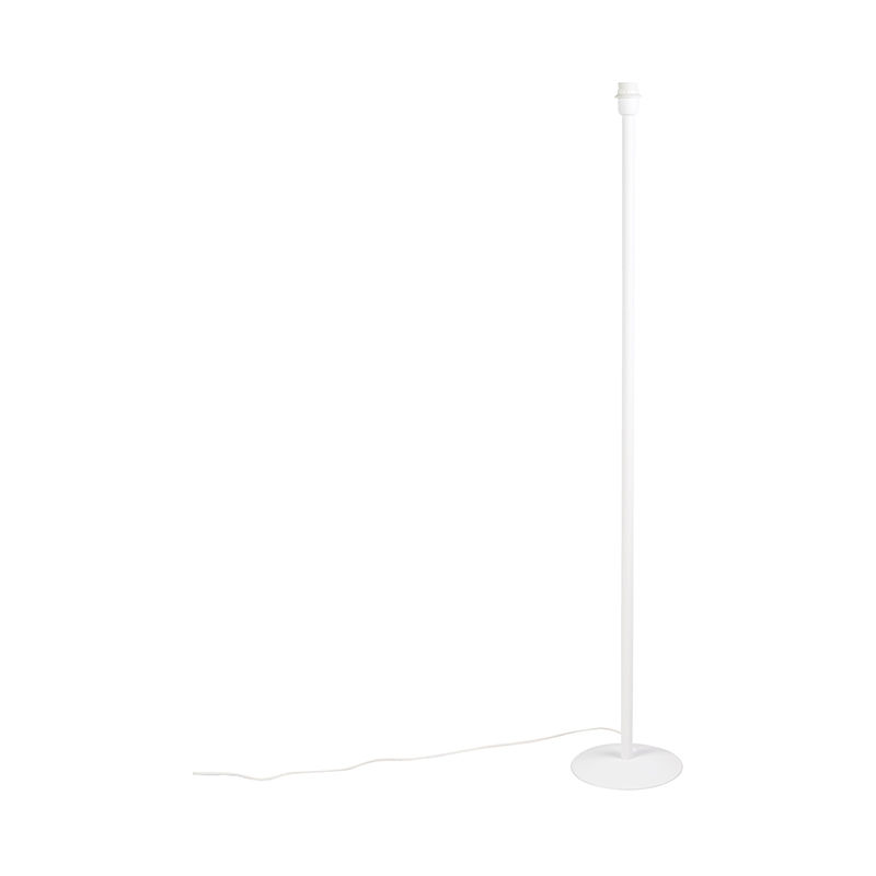 Classic Floor Lamp White without Shade - Simplo