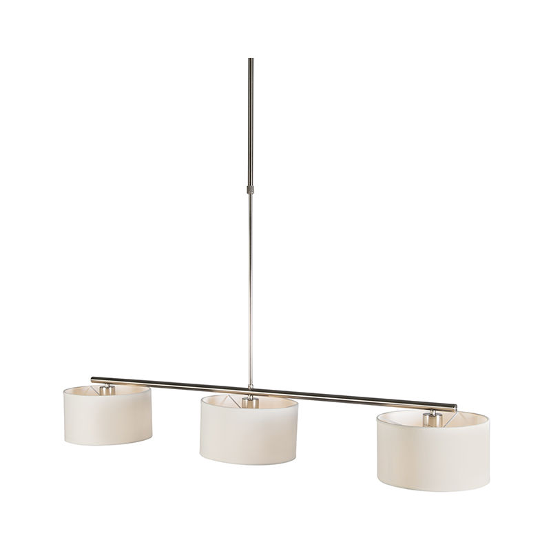 Modern hanging lamp white round - VT 3