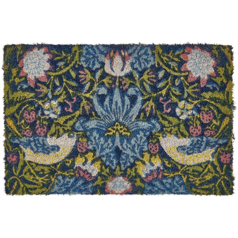Beliani Doormat Sakesar Multicolour 40 X 60 Cm Coir