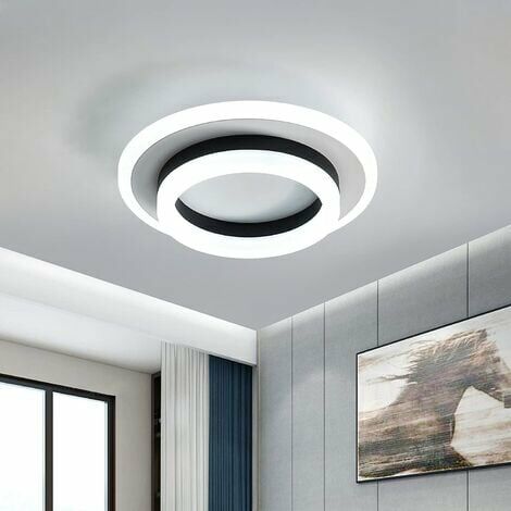 MIMIY Ceiling Light, LED Flush Mount Ceiling Light Fixture Super Bright , for Bedroom Living Dining Room Kitchen，6000K/Cool White Ceiling Lamp