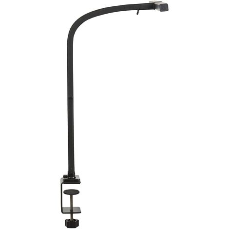 Clamp desk lamp black incl. LED with touch dimmer - Lionard