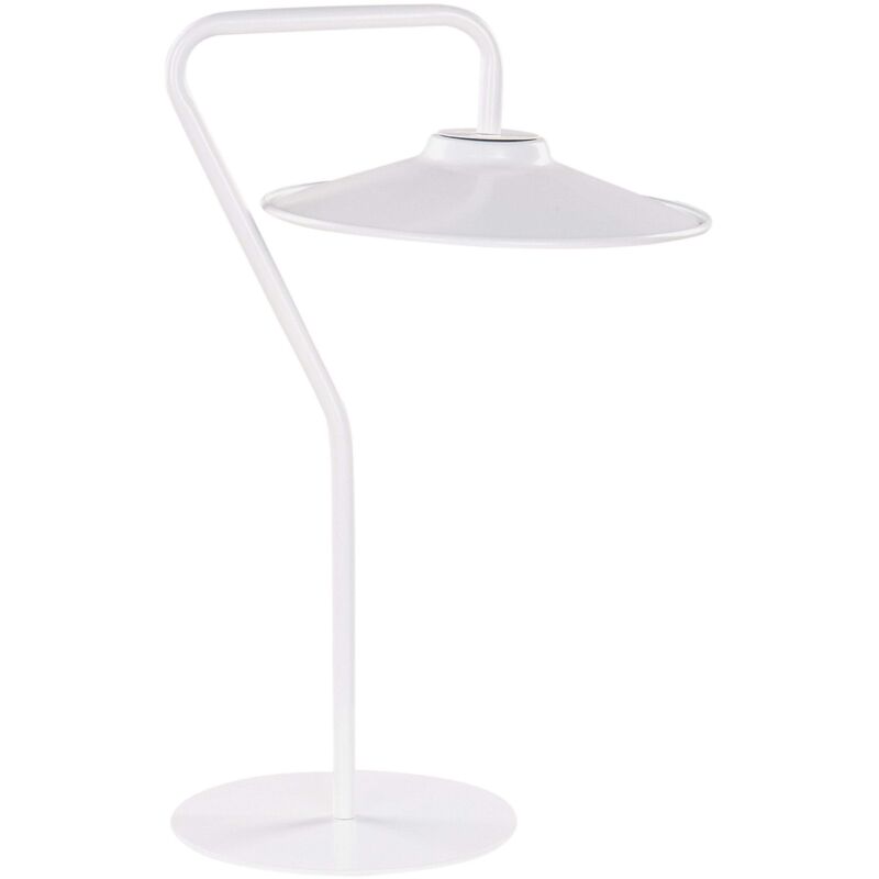 Beliani - Modern led Table Lamp Light Warm Light Office Study Living Room White Galetti