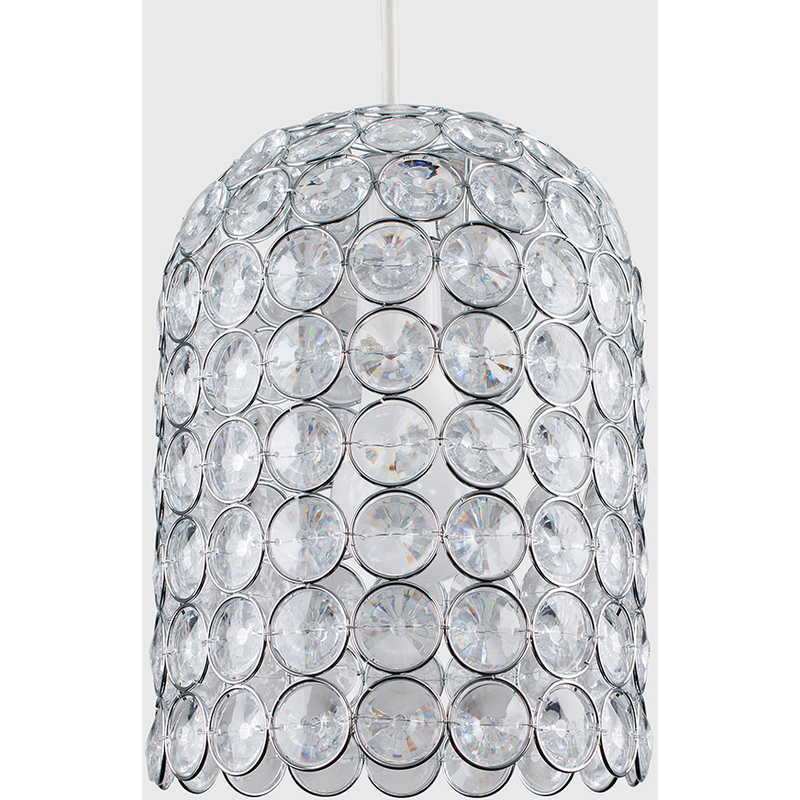 Lampshades Lightshades Crystal Effect Non Electric Glass Ceiling