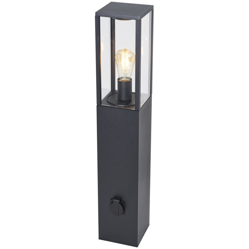 Image of Qazqa - Modern Outdoor Floor Lamp&hellip;