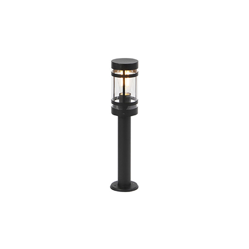 Modern outdoor lamp black 50 cm IP44 - Gleam - Black
