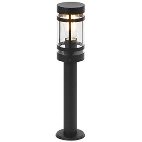 Modern Outdoor Lamp Black 50 cm IP44 - Gleam