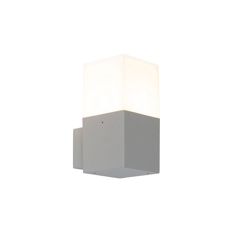 Modern Outdoor Wall Lamp Light Grey IP44 - Denmark