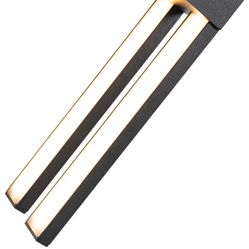 Image of Modern Outdoor Wall Light Black Incl.&hellip;