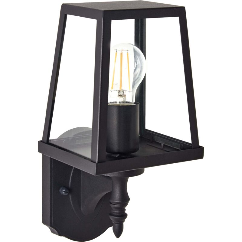 Image of Outdoor Wall Light HEZIR Black