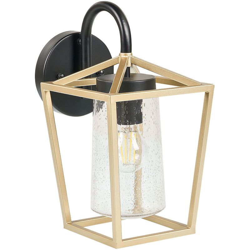 Image of Beliani - Modern Outdoor Wall Light&hellip;