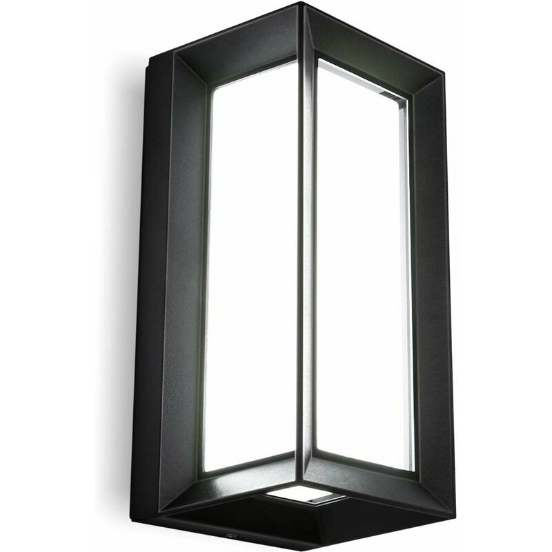 Hoopzi - Modern Outdoor Wall Light led light fixture Rising Wall Lamp Waterproof IP65 porch patio garden pathways stairs Cold White