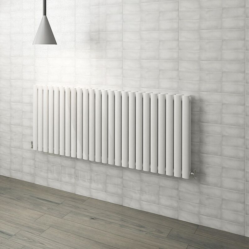 Image of Biubiubath - Oval Column Radiator 600x1416mmWhite&hellip;