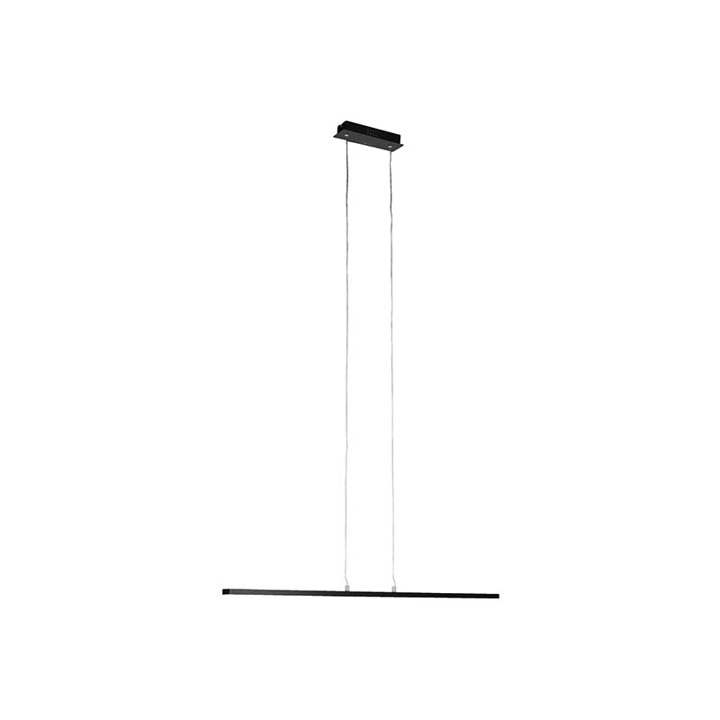 Modern hanging lamp black 90 cm incl. LED - Banda