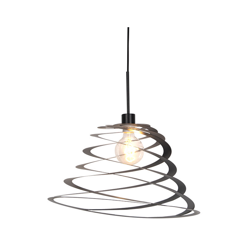 Design Pendant Light with Spiral Shade 50 cm - Scroll