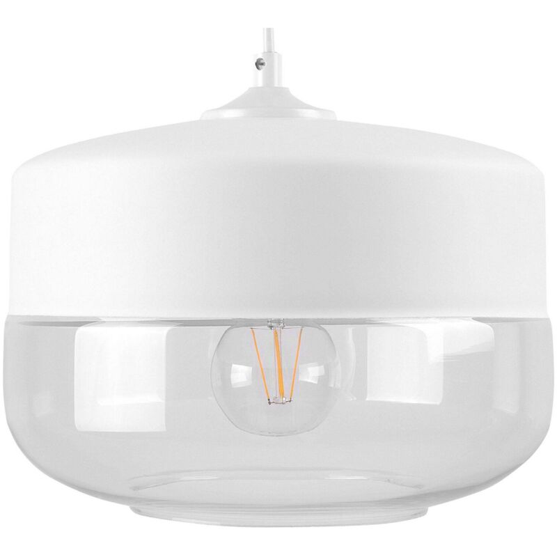 Image of Pendant Lamp MURRAY Glass White