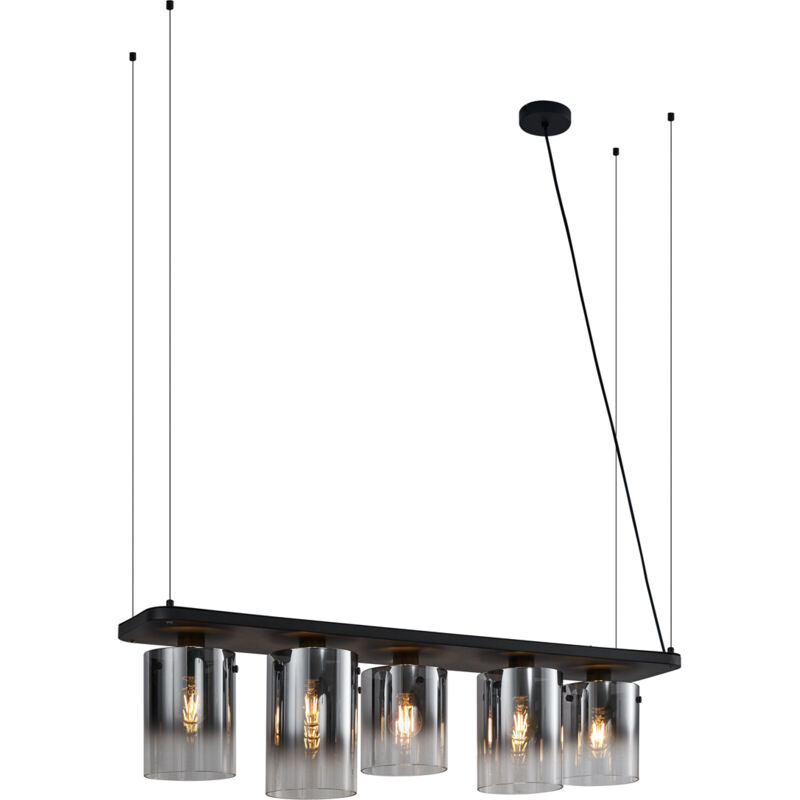 Image of Qazqa - Modern Pendant Lamp Black&hellip;