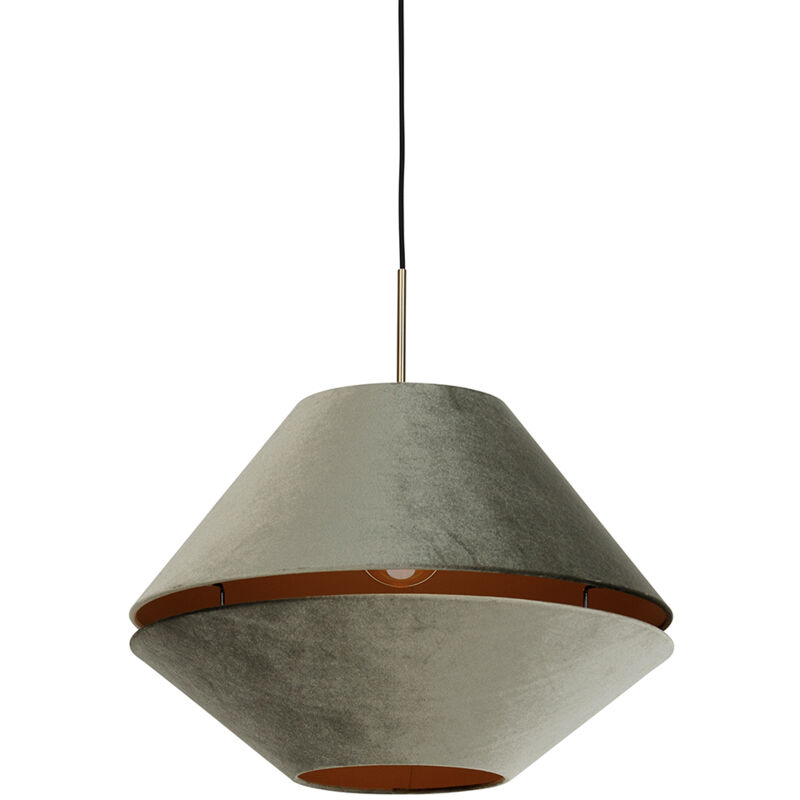 Image of Modern Pendant Lamp Bronze with Double&hellip;