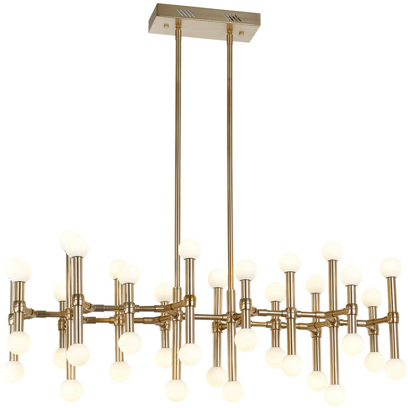 Italux - Giovanna Modern Integrated led Pendant Ceiling Light, 3000K