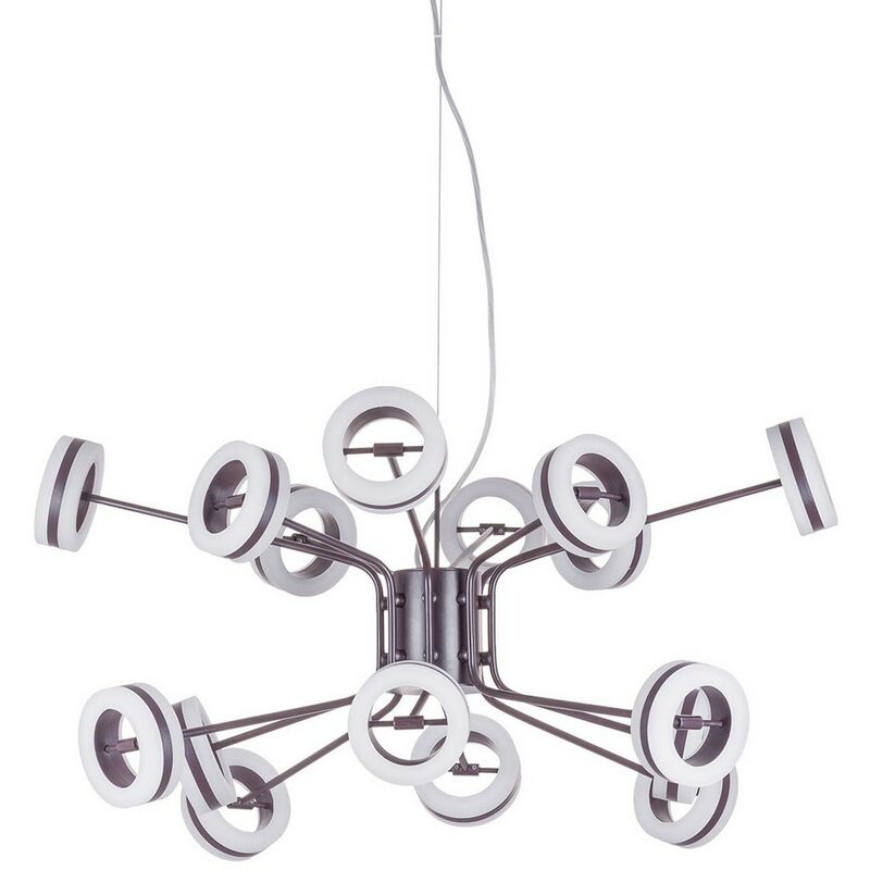 Metis - Modern led Hanging Pendant Bronze, Warm White 3000K 4900lm - Italux