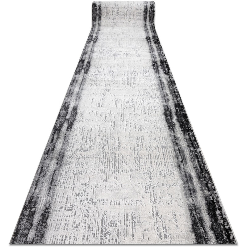 Rugsx - Modern runner tuls 51235 anthracite 120 cm grey 120x440 cm