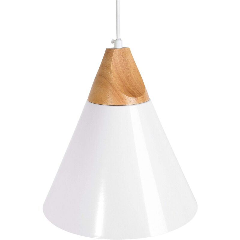 Image of Beliani - Modern Scandinavian Metal Pendant&hellip;