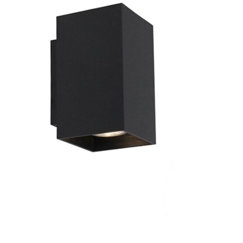 Qazqa Modern Smart Wall Light Black Incl. 2 Wifi Gu10 - Sandy