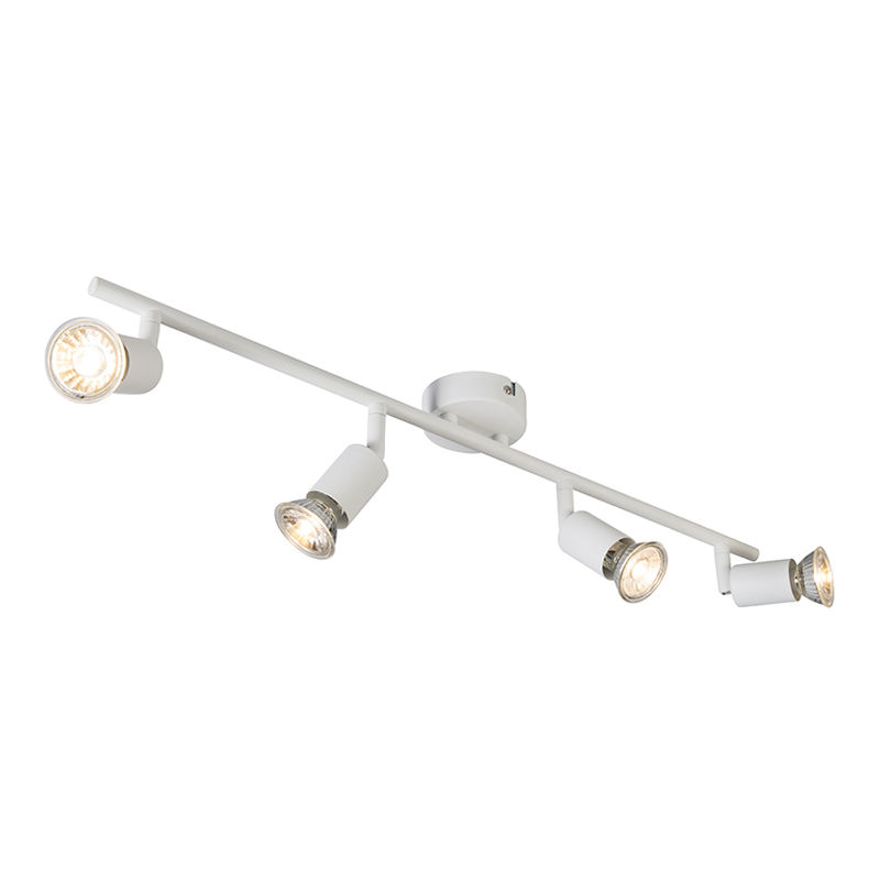 Modern Spot White Tiltable 4-Lights - Jeany