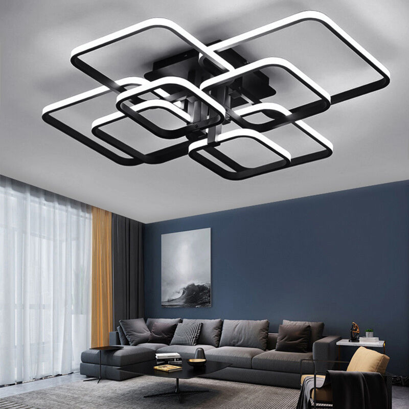 Image of Modern Square LED Ceiling Lamp Chandelier&hellip;