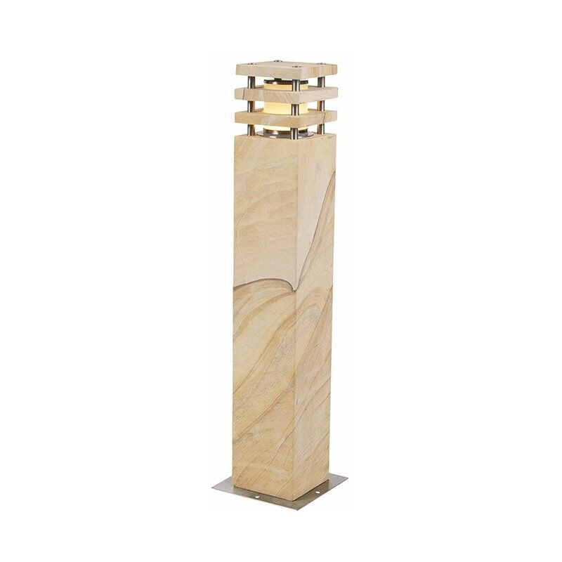 Image of Modern Standing Outdoor Lamp Sandstone 70&hellip;