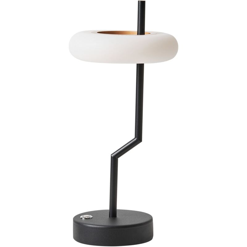 Modern Table Lamp Iron Aluminium Indoor Outdoor Black Alviela