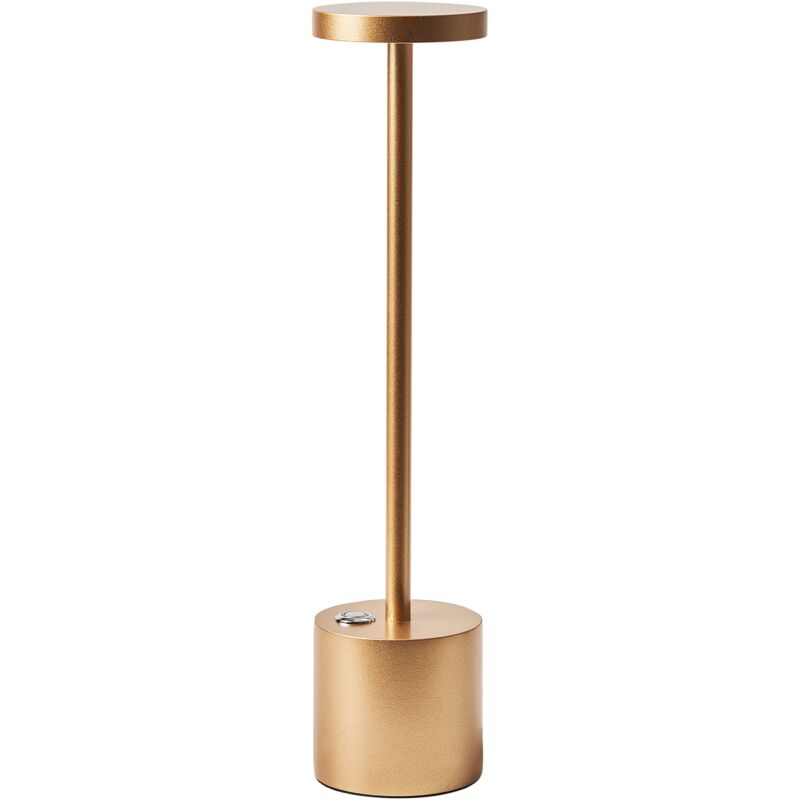 Modern Table Lamp Iron Aluminium Indoor Outdoor Gold Lizandro