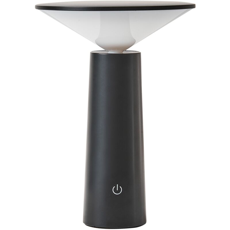 Minimalist Table Lamp Iron Indoor Outdoor Black Levira