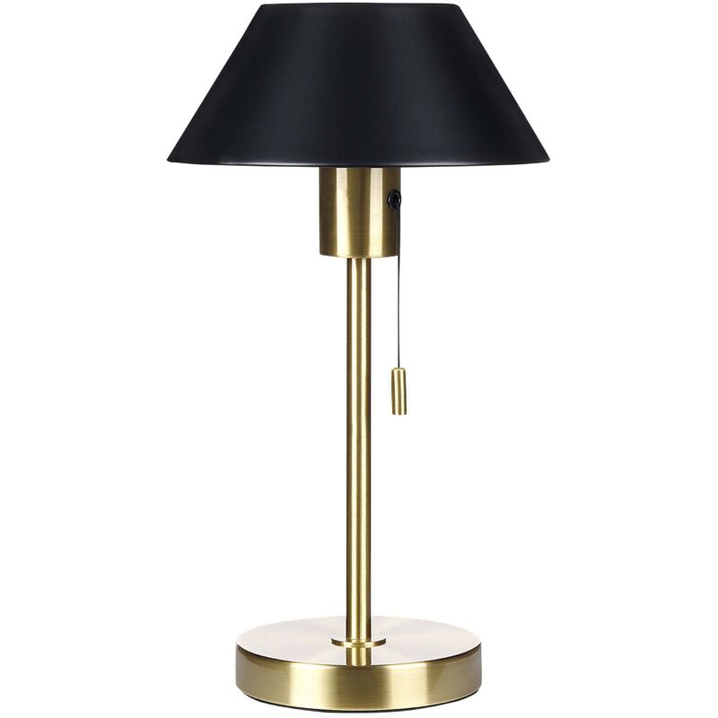 Image of Table Lamp CAPARO Metal Black/ Gold