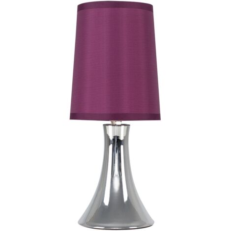 purple touch bedside lamps