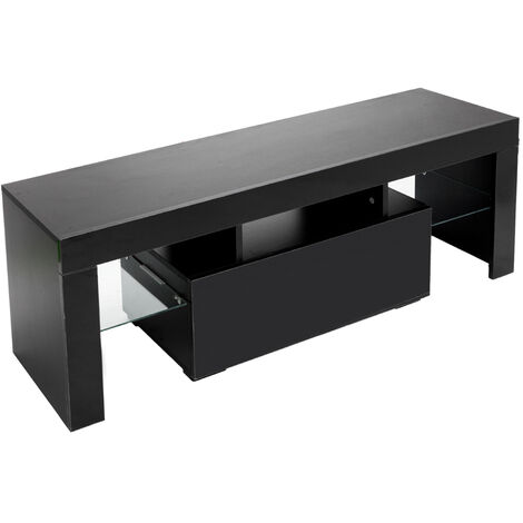 Modern TV Cabinet Stand Storage Drawer Shelf Table LED Living Room - Different colours