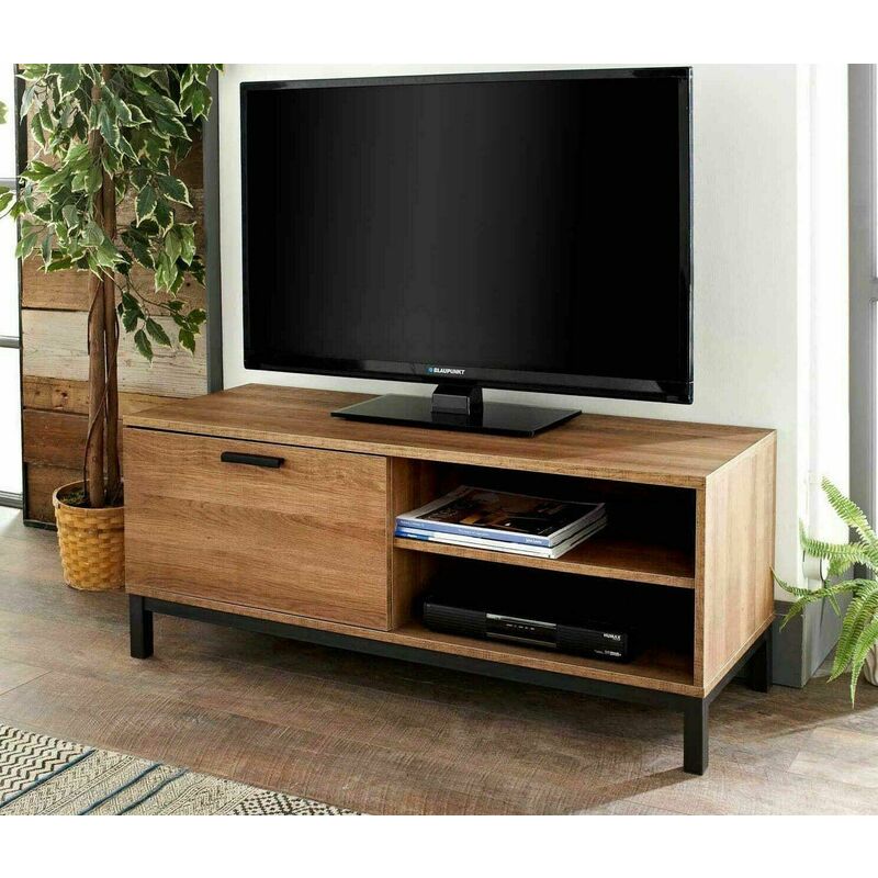 Modern tv Cabinet Stand Unit Media Storage Space Shelves Doors Drawer tv Stand