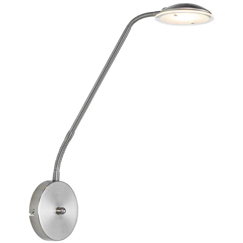 Image of Modern wall lamp steel incl. LED&hellip;