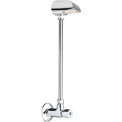 MODERN Wand-Duscharmaturenset mit Kopfbrause 09036 und Verbindungsrohr - Idral