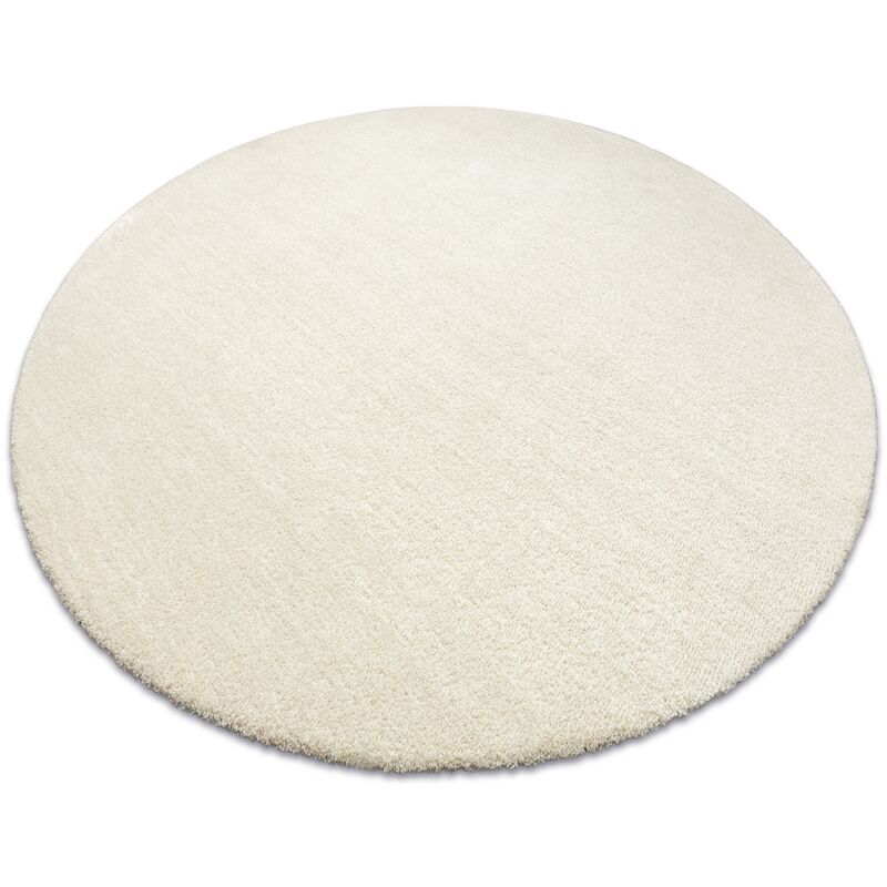 Modern washing carpet LATIO 71351056 circle cream beige round 80 cm