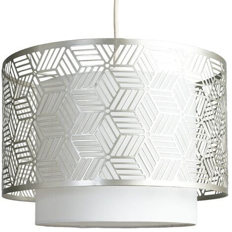 Minisun Geometric Light Shade Ceiling Pendant Shade Mesh Indoor Lamp - No Bulb