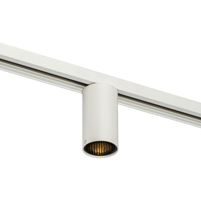 Qazqa Modern White Spotlight For 1-phase Track System Gu10 35mm -