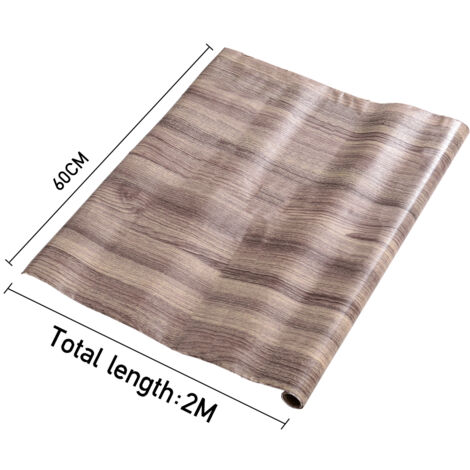 Modern Wood Grain Self-Adhesive Wallpaper
